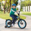 Infans 16" Kids Bike w/Adjustable Saddle Handlebar Removable Training Wheels Handbrake - 4 of 4