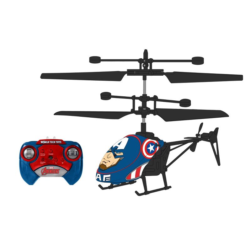 World Tech Toys Marvel Captain America 2CH IR Helicopter, 1 of 4