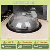 Itopfox Microwave Splatter Cover with Water Steamer, Clear Lid for Food, Integrated Handle, BPA-Free Splatter Guard, Essential Kitchen Gadgets - 3 of 4