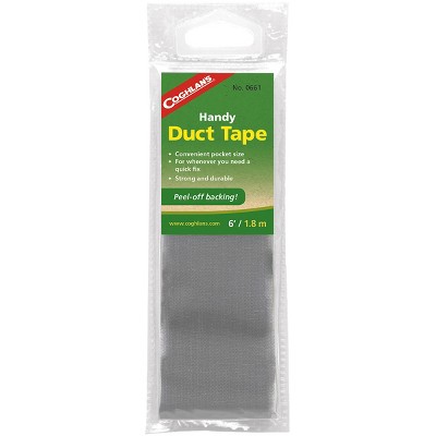 Coghlan's Handy Duct Tape 6' Convenient Pocket Size w/ Peel-Off Back Quick Fix