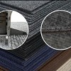 SEVOBAL 1 pc Carpet Tiles 12" Self Adhesive Non Slip Easy Install for Home Office Bedroom Kitchen, Gray, 11.7"*11.7"*0.16" - 3 of 4