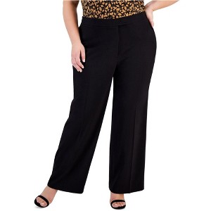 Anne Klein Womens Wide Leg Casual Trouser Pants - 1 of 1