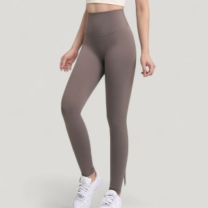 Anna-Kaci Active Women's High Waist Full Length Seamless Leggings with Body Contouring Design - 1 of 4