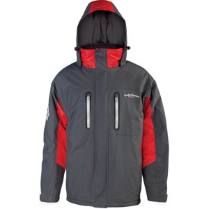 StrikeMaster Surface Fishing Jacket - Charcoal/Red - 1 of 2