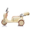 INFURNIC Baby Walkers Two-seater Kids Ride On Motorcycle Three Wheels Kids toy with Oversized Storage Box for kid 3-6, Yellow, 47.24"*20.08"*21.17" - 2 of 4