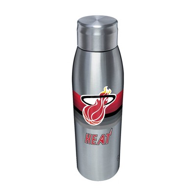 NBA Miami Heat 17oz Retro Stripe Stainless Water Bottle