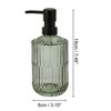 Unique Bargains Simple Vertical Lines Soap Pump Dispenser 450ml 1 Pc - 4 of 4