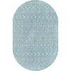 Unique Loom Trellis Geometric Indoor/Outdoor Woven Area Rug - 2 of 4