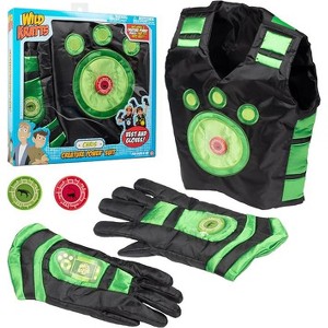 Wild Kratts Creature Power Suit, Chris (Size Large 6-8X)- Includes Vest, Gloves & 2 Power Discs for Pretend Play & Dress Up - Gift for Kids Boys Girls - 1 of 4