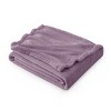 Bedsure Flannel Blanket – Solid Color Plush Throw, Ultra Soft and Fuzzy, 300GSM Lightweight Cozy Blanket for Bed or Sofa - 2 of 4