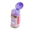 Skip Hop Zoo Stainless Steel Straw Bottle - 2 of 3