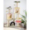 EROMMY Flower Cat Tree Tower, Cute Cat Tree for Indoor Cats,Cute Cat House - 2 of 2