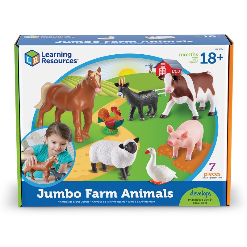 Learning Resources Jumbo Farm Animals, 3 of 4