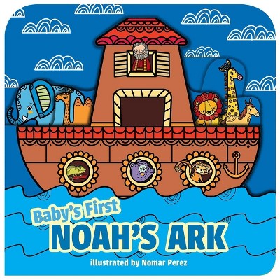 Baby's First Noah's Ark (a Boat-Shaped Novelty Board Book for Toddlers) - by  Little Bee Books