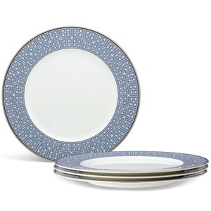 Noritake Infinity Blue Set of 4 Dinner Plates - 1 of 4