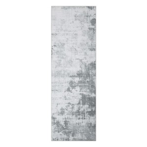 Area Rugs, Modern Abstract Living Room Rug, Low Pile Non Slip Stain Resistant Carpet for Bedroom, Dining Room, Home Office - 1 of 4