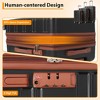 Luggage Expandable Suitcase 3 Piece Set, Luggage Set of 3 Piece Suitcase with Spinner Wheels, Hardshell 3 Piece Set - 3 of 4