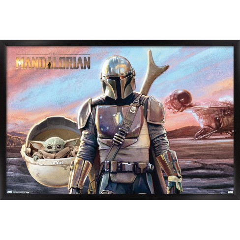 Poster Star Wars: The Mandalorian - Dark