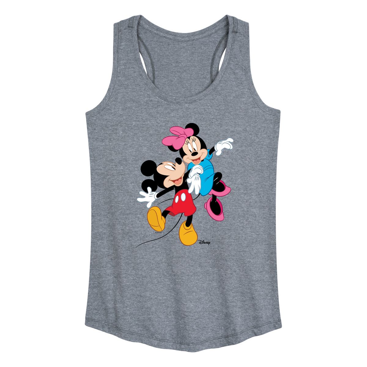 Women's - Disney - Mickey And Minnie Graphic Racerback Tank