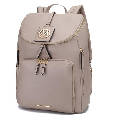 MKF Collection Angela vegan Leather Large Travel Backpack by Mia K
