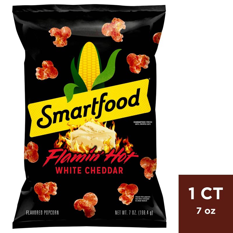 Smartfood Flamin&#39; Hot White Cheddar Popcorn - 6.25oz, 1 of 7