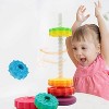 Spinning Stacking Toy, Premium Educational Learning and Sensory Toy for Babies and Toddlers - 3 of 4