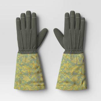 Duck Canvas Rose Picker Garden Gloves Floral - Smith & Hawken™