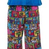 Teen Titans Go! Pajamas Boys' Filmstrip Design 2-Piece Lounge Sleep Set - 2 of 4