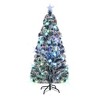 Aghana Digitals 6ft Pre-lit Christmas Tree with 39 Auto-Color LED Lights, 220 Flocked Lifelike - 3 of 4