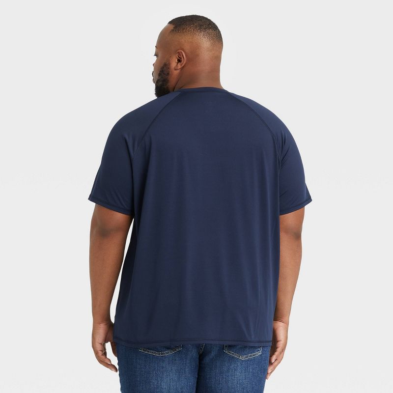 Men's Slim Fit Short Sleeve Rash Guard Swim Shirt - Goodfellow & Co™, 3 of 5