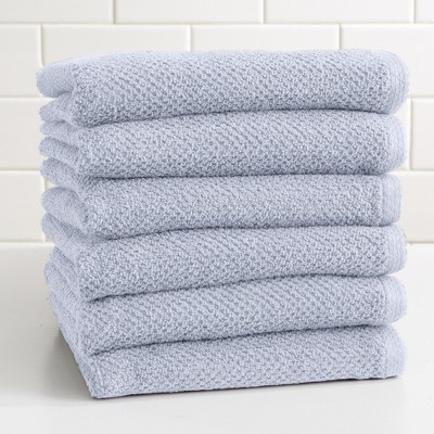 Rae Dunn Set of 3 Hand Towels for Kitchen and Bathroom, 100% Cotton,  Embroidered Blue Dish Towels Embroidered WASH, Clean, Dry 16 inches x 26  inches Decorative Hand Towels Spa Blue- Wash/Clean/Dry 3 Pack