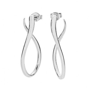 Lucy Quartermaine Melting Drop Hoops - 1 of 4