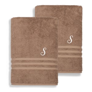 Linum Home Textiles 100% Turkish Cotton 2PC Denzi Bath Towel Set - 1 of 1