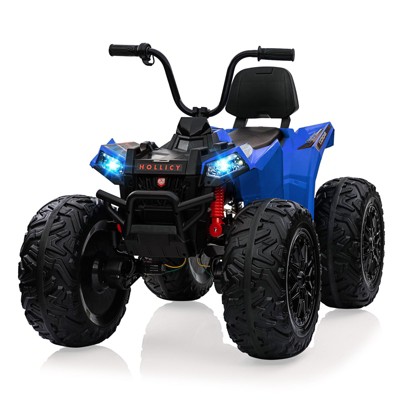 24V Ride on Car 4WD Quad Electric Vehicle, 4x80W Powerful Engine, with 7AHx2 Large Battery