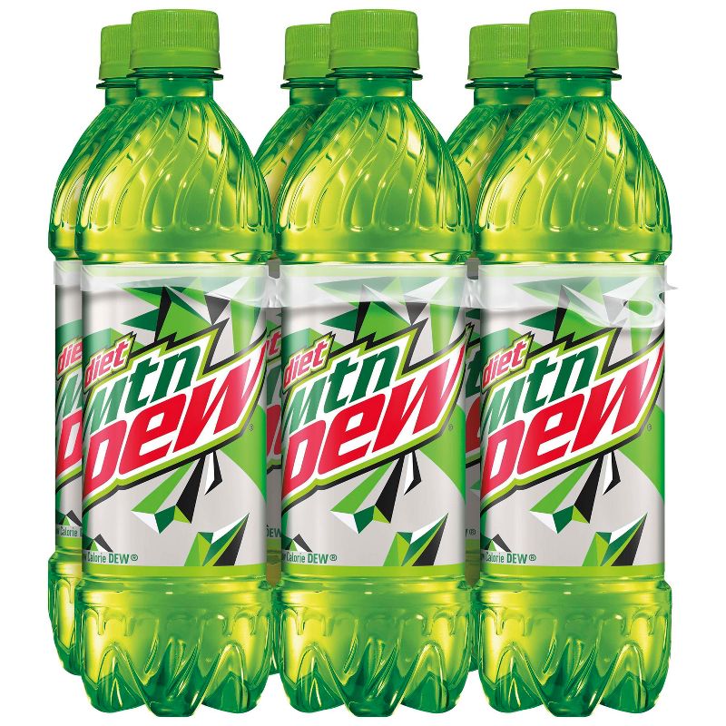 Diet Mountain Dew Citrus Soda - 6pk/16.9 fl oz Bottles, 3 of 7
