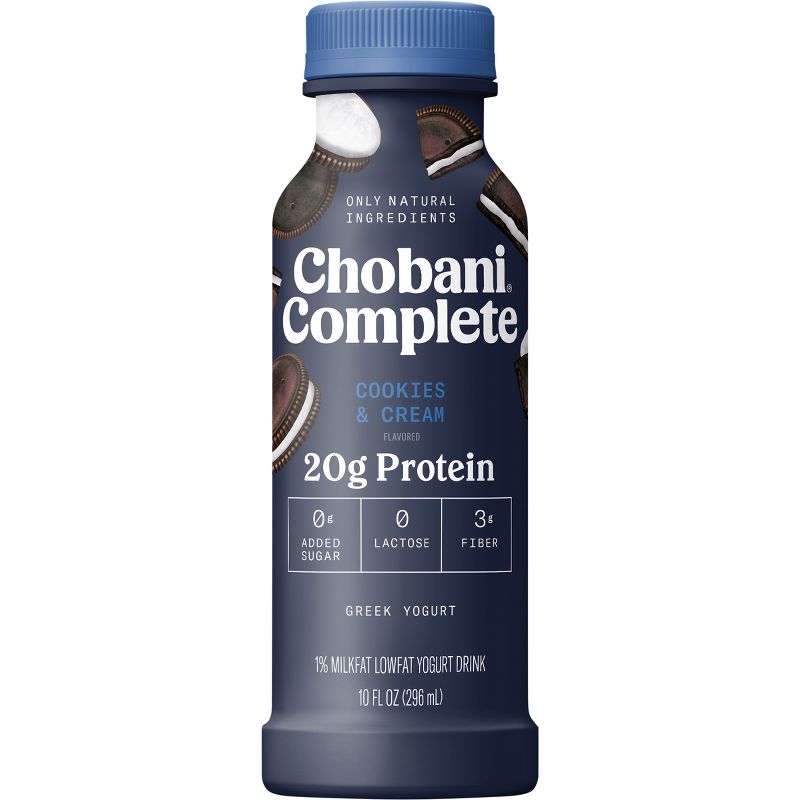 Chobani Complete Protein Cookies &#38; Cream Yogurt Drink- 10 fl oz, 4 of 10