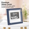 KeaBabies Solo Baby Sonogram Picture Frame, Modern Ultrasound Picture Frames, Pregnancy Announcements Sonogram Frame - 3 of 4