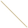 Black Bow Jewelry 3mm Diamond Cut Double Rope Strand Bracelet in 14k Yellow Gold - 2 of 4