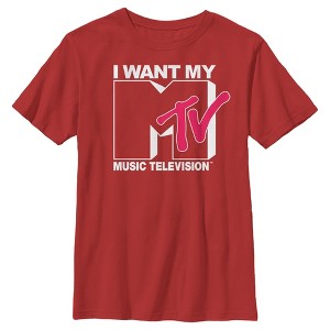 Boy's MTV I Want My Music Television T-Shirt - 1 of 4