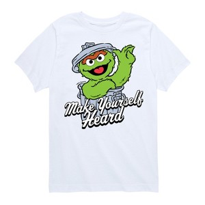 Boys' - Sesame Street - Make Yourself Heard Short Sleeve Graphic T-Shirt - 1 of 4