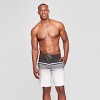 Men's 10" Striped Board shorts - Goodfellow & Co™ Black/White - image 3 of 3