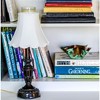 Vynxaria Lampshades: White Slant Scallop Bell Softback Shades, 4" x 8" x 6.75", with Bulb Clip - 3 of 4
