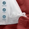 Washed Duvet Cover & Sham Set - Extra Soft, Easy Care by Bare Home, Comforter Not Included - 2 of 4
