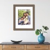 Courtside Market Classic Hues Portrait Frame Collection Walnut 11"x14" 1-8x10 Opening - 2 of 2