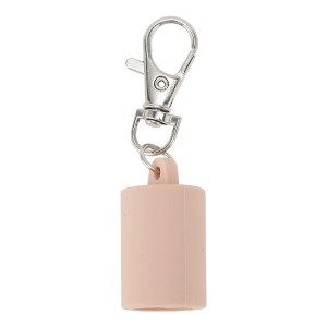 Unique Bargains Solid Color Lip Gloss Keychain Cap Coffee Color 1 Pc ...