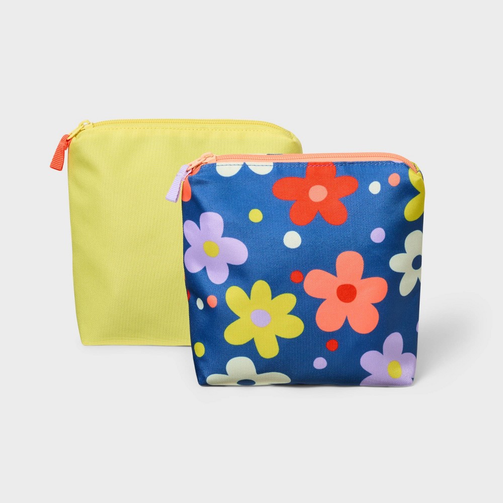 Kids&#039; Set of 2 Reusable Sandwich Bag Daisy/Yellow - Cat &amp; Jackâ„¢ï¸�