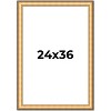 PosterPalooza | Traditional Gold Picture Frame - UV Acrylic, Foam Board Backing, Hanging Hardware - 2 of 4