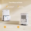 Fehom 80-150 Pint Energy Star Smart Dehumidifier with Auto Swing and Defrosting for Basements or Wet Spaces - 3 of 4