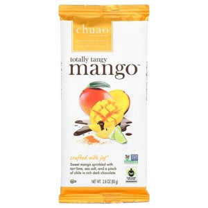 Chuao Chocolatier, Dark Chocolate Bar, Totally Tangy Mango™, 2.8 oz - 1 of 4