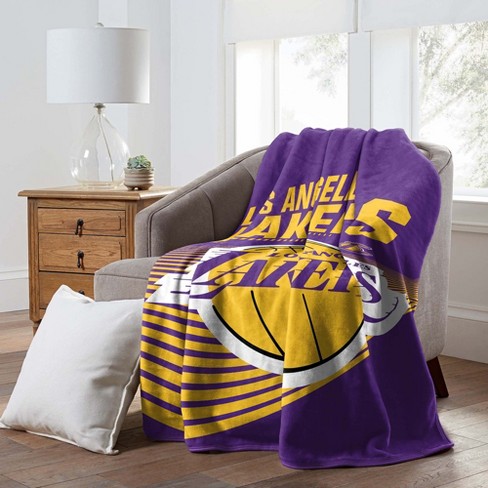 Los Angeles Lakers Shaquille O'Neal 60” x 80” Plush Jersey Blanket